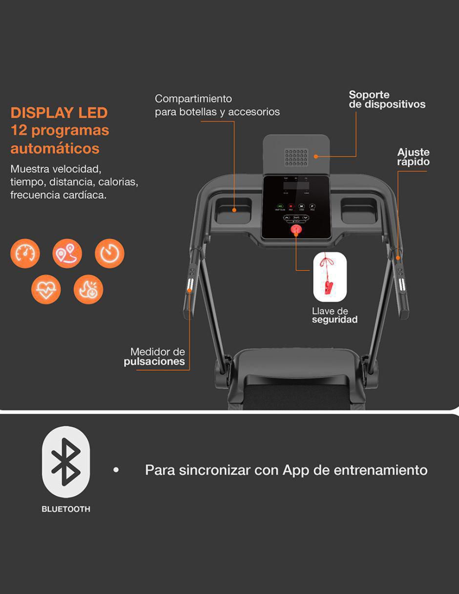 Caminadora casera droplet rn320 plegable