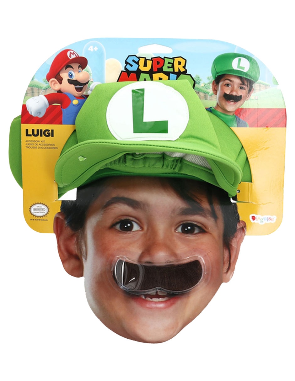 Gorra visera curva cerrada casual Super Mario unisex 1