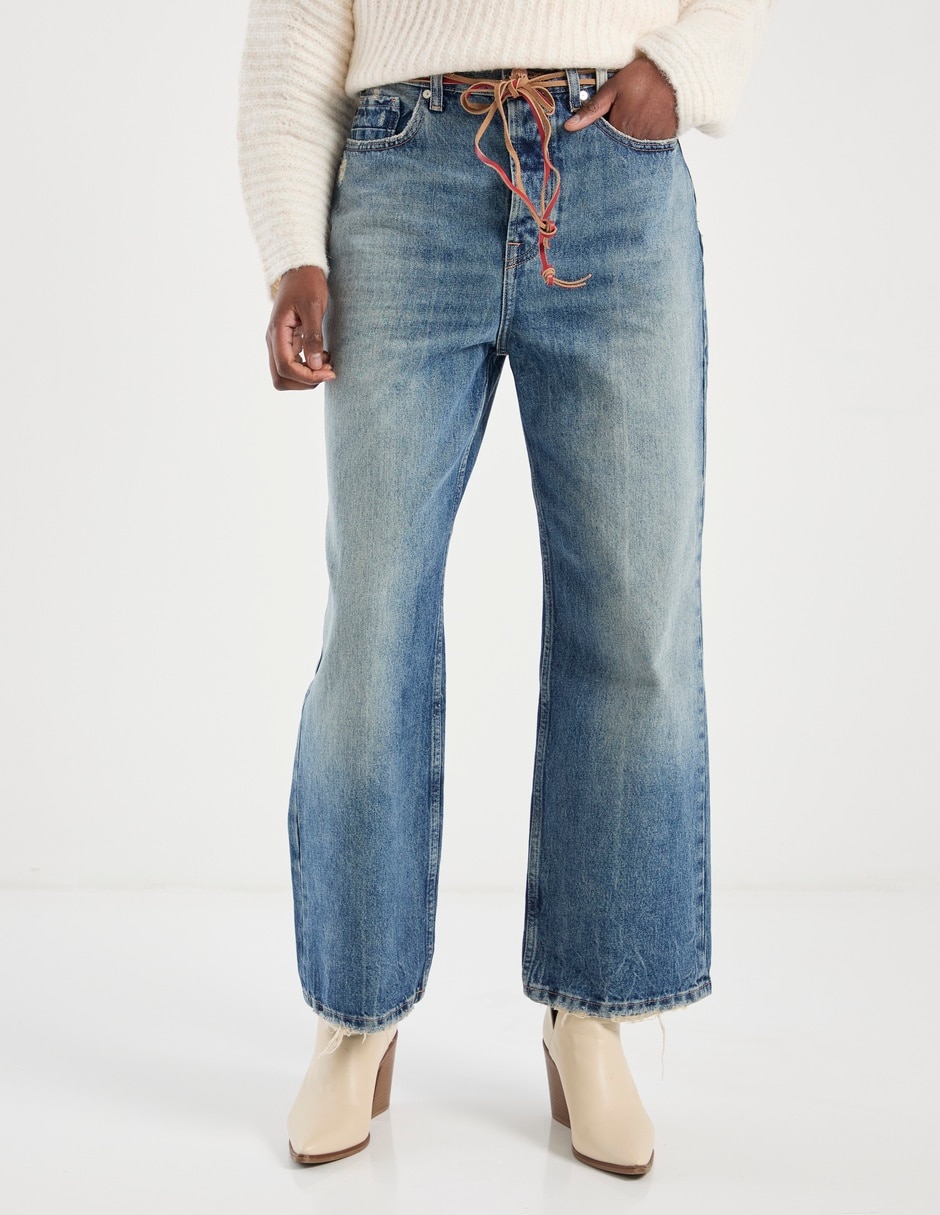 Jeans acampanado para mujer 5