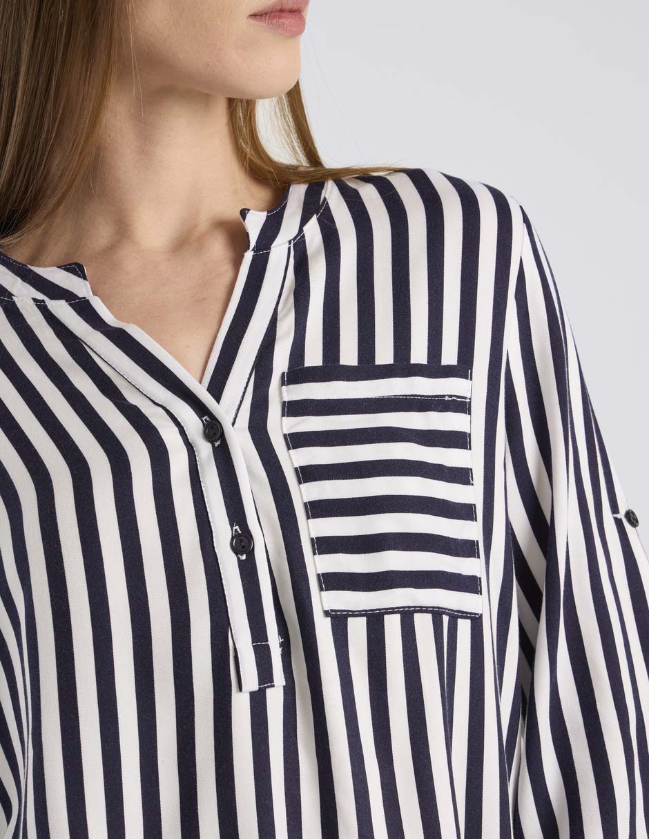 Blusa manga 3/4 para mujer 8