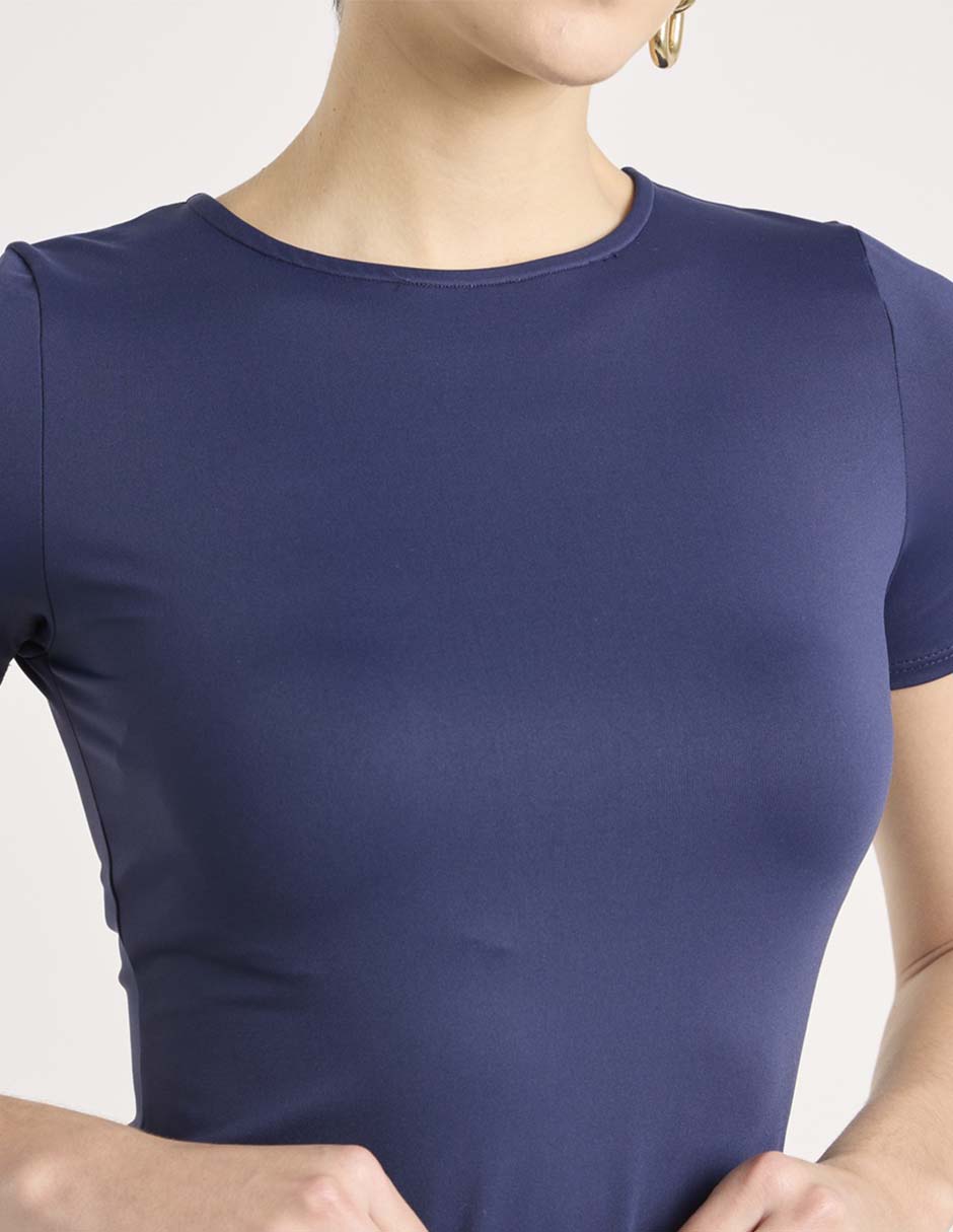 Blusa manga corta para mujer
