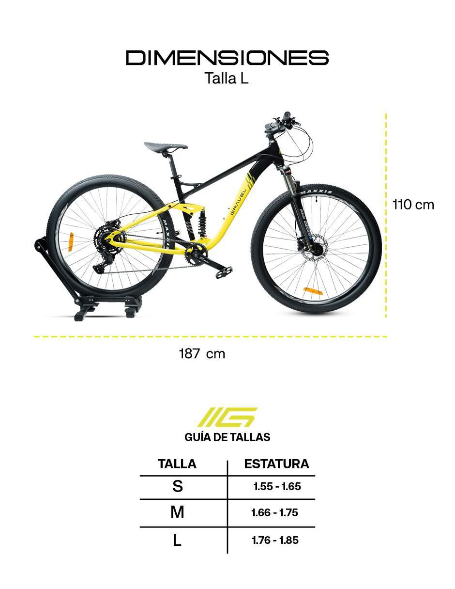 Bicicleta de montaña Gravel rodada 29 Fuji 2.0 unisex