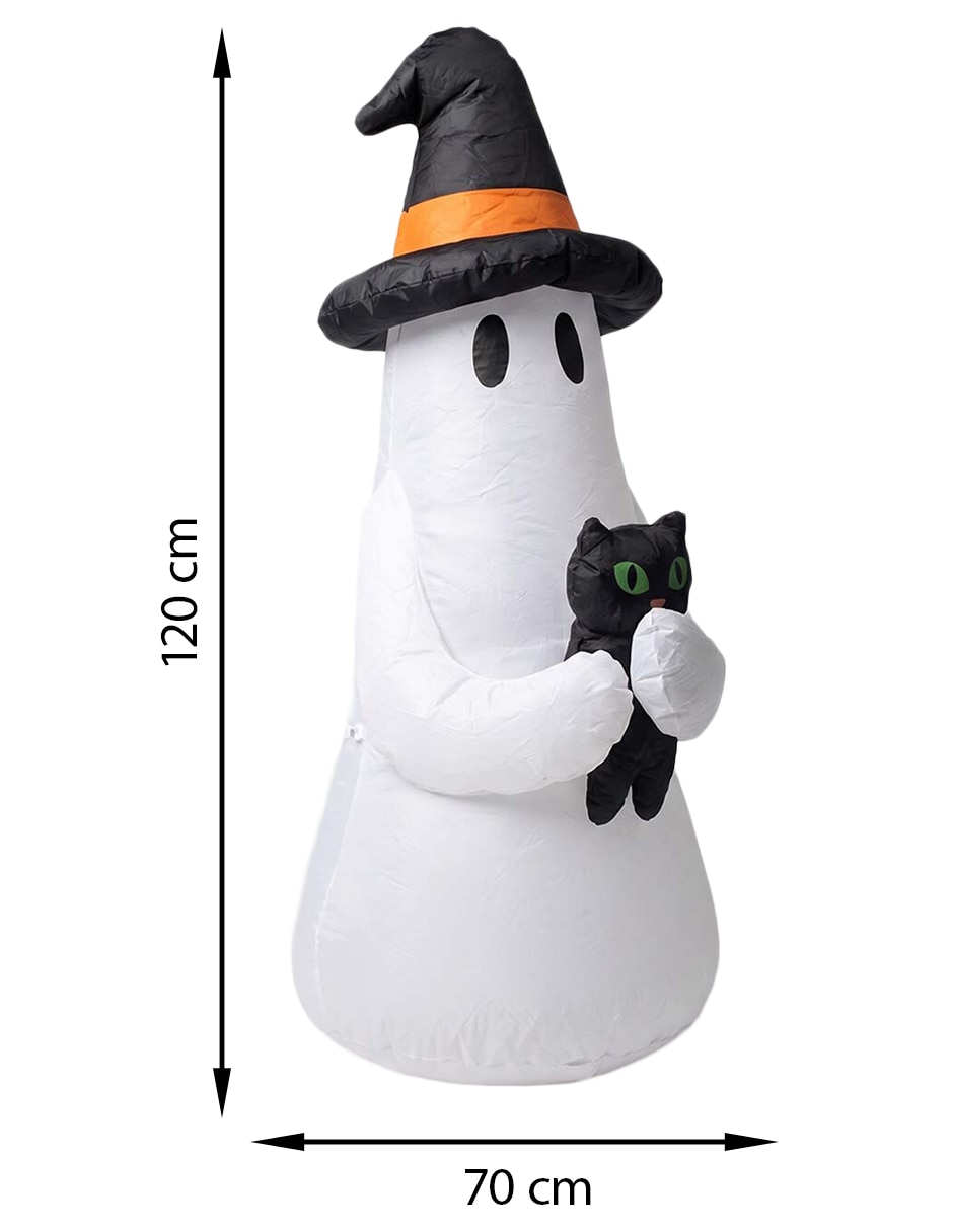 Inflable decorativo de fantasma Cementerium 4