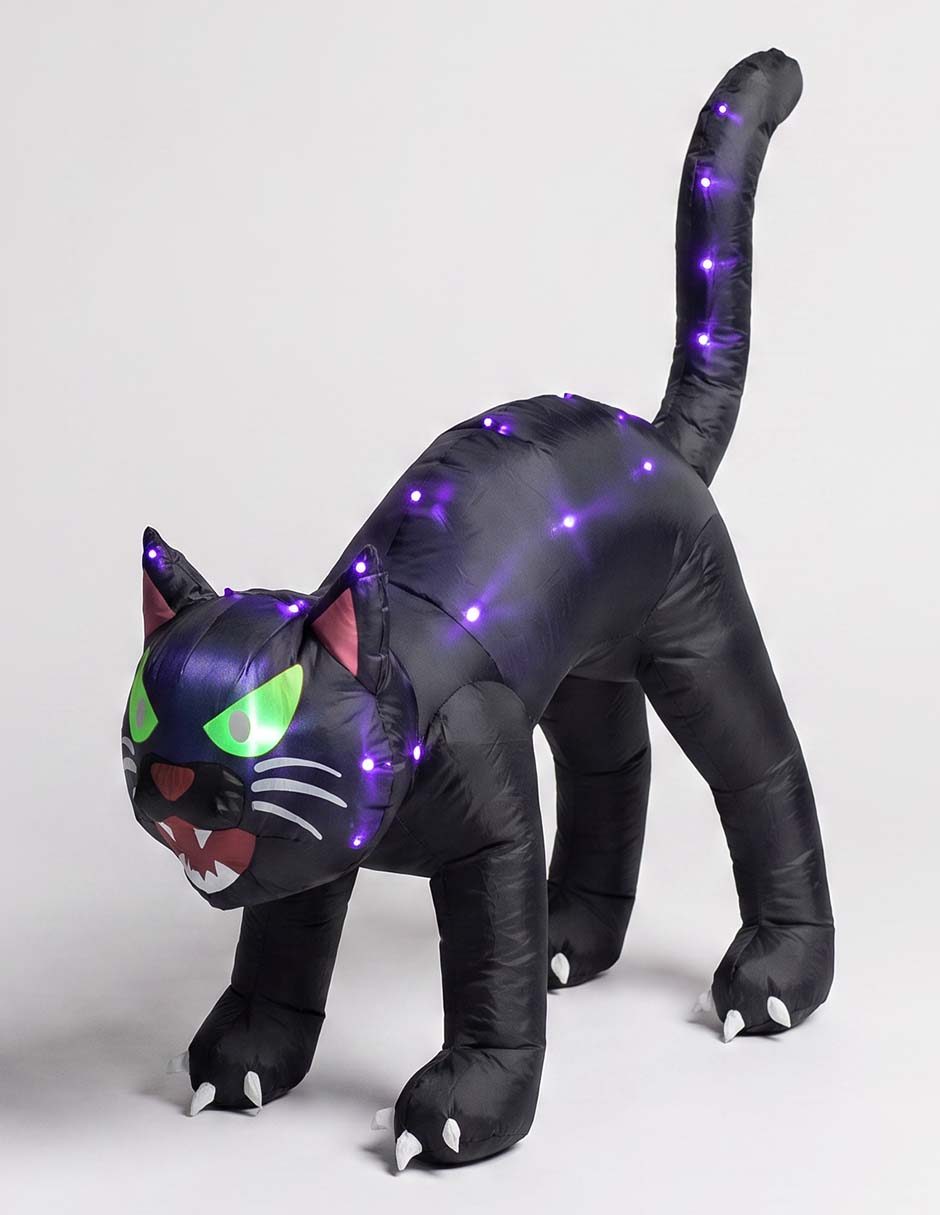 Inflable decorativo forma de gato Cementerium 1