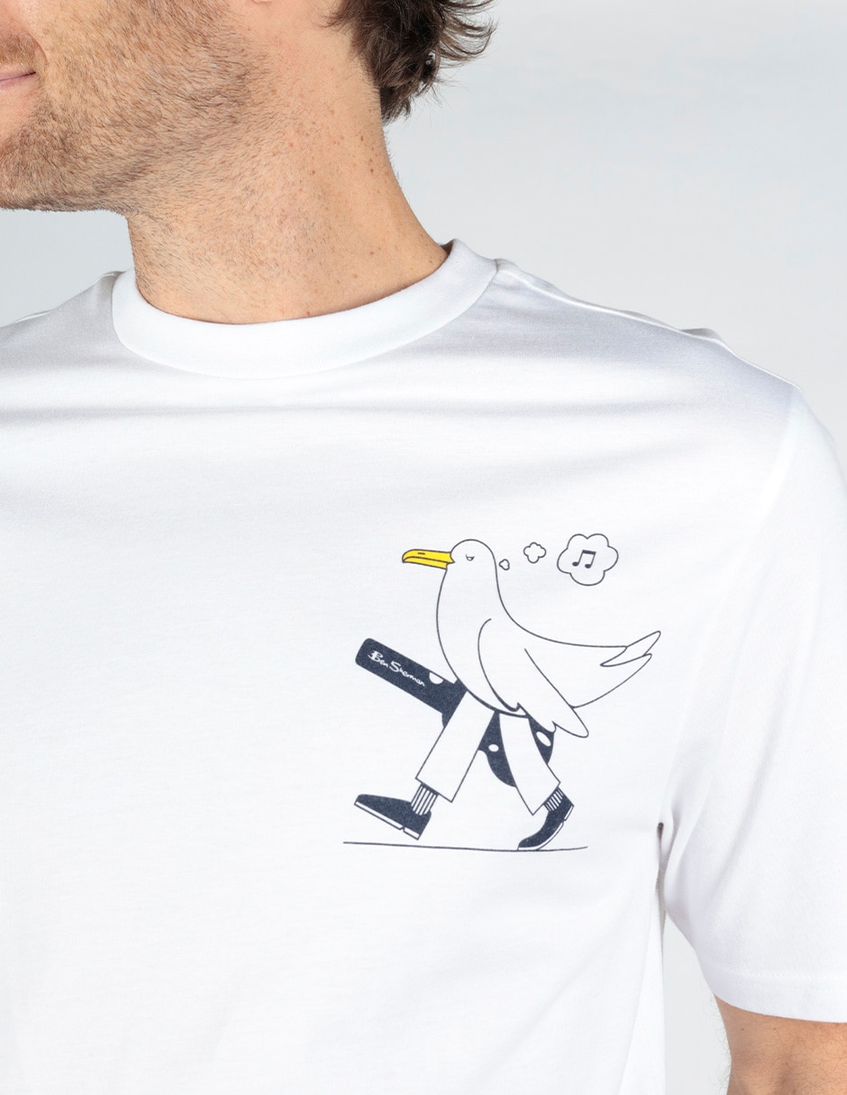 Playera Core Performance cuello redondo para hombre 4