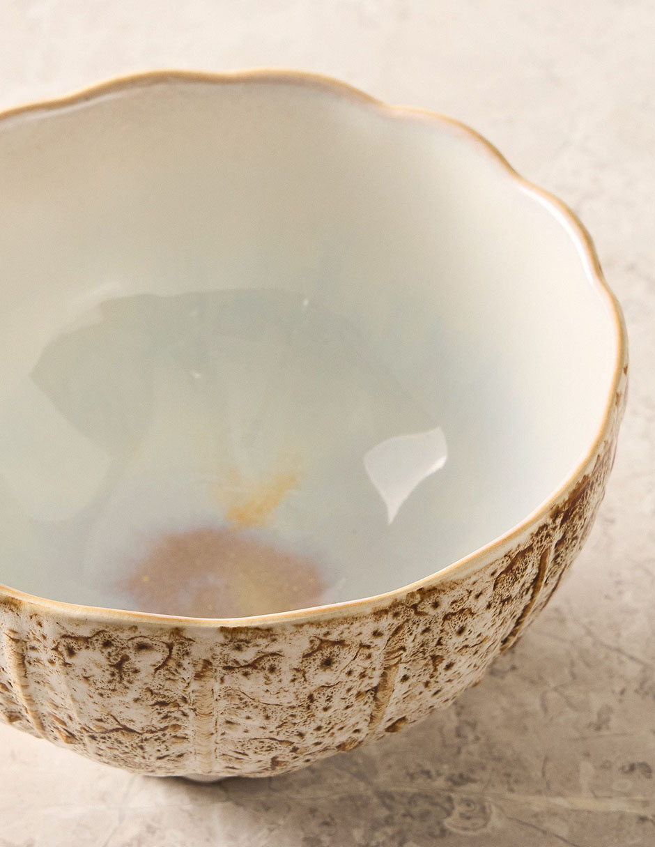 Set bowl cereal Seashell