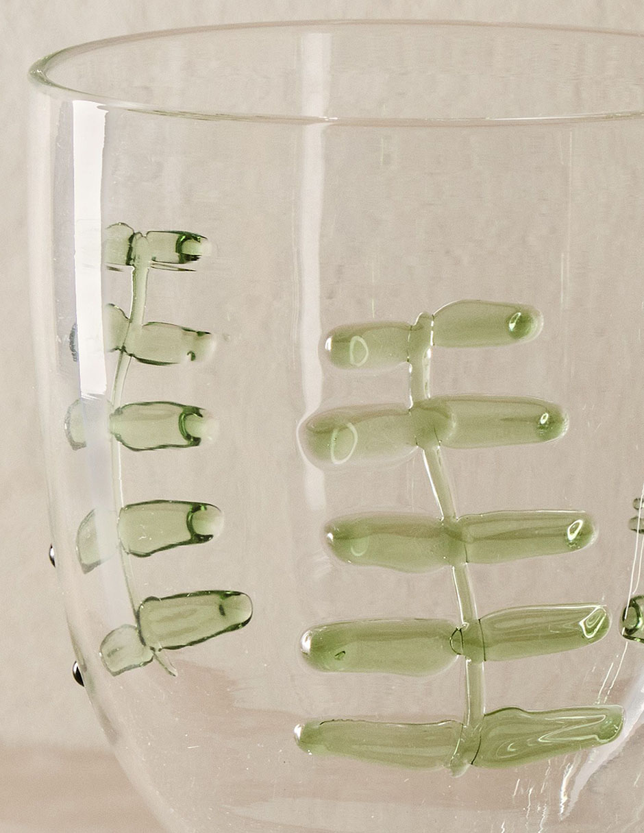 SET COPAS PALM TRANSPARENTE