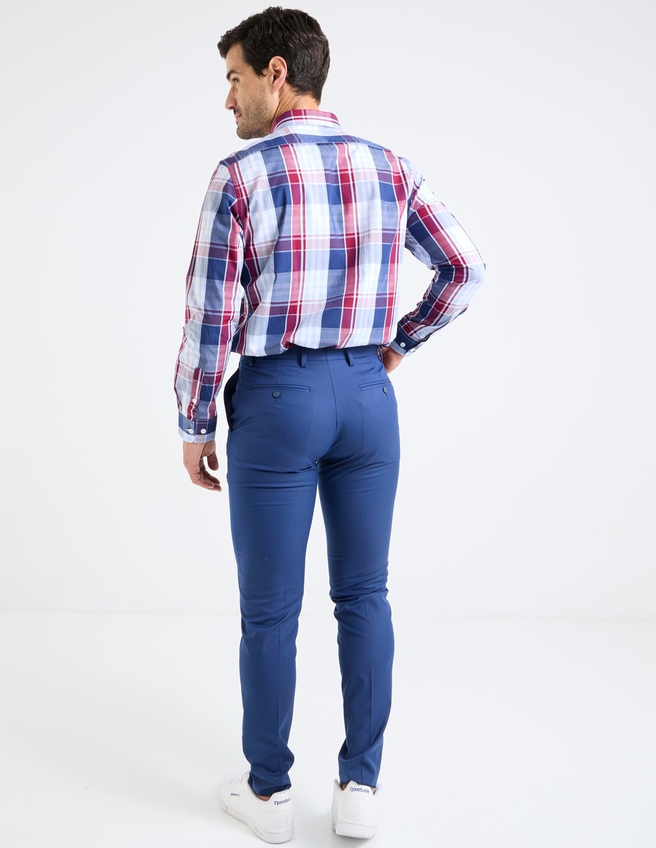 Pantalón de vestir slim para hombre 4