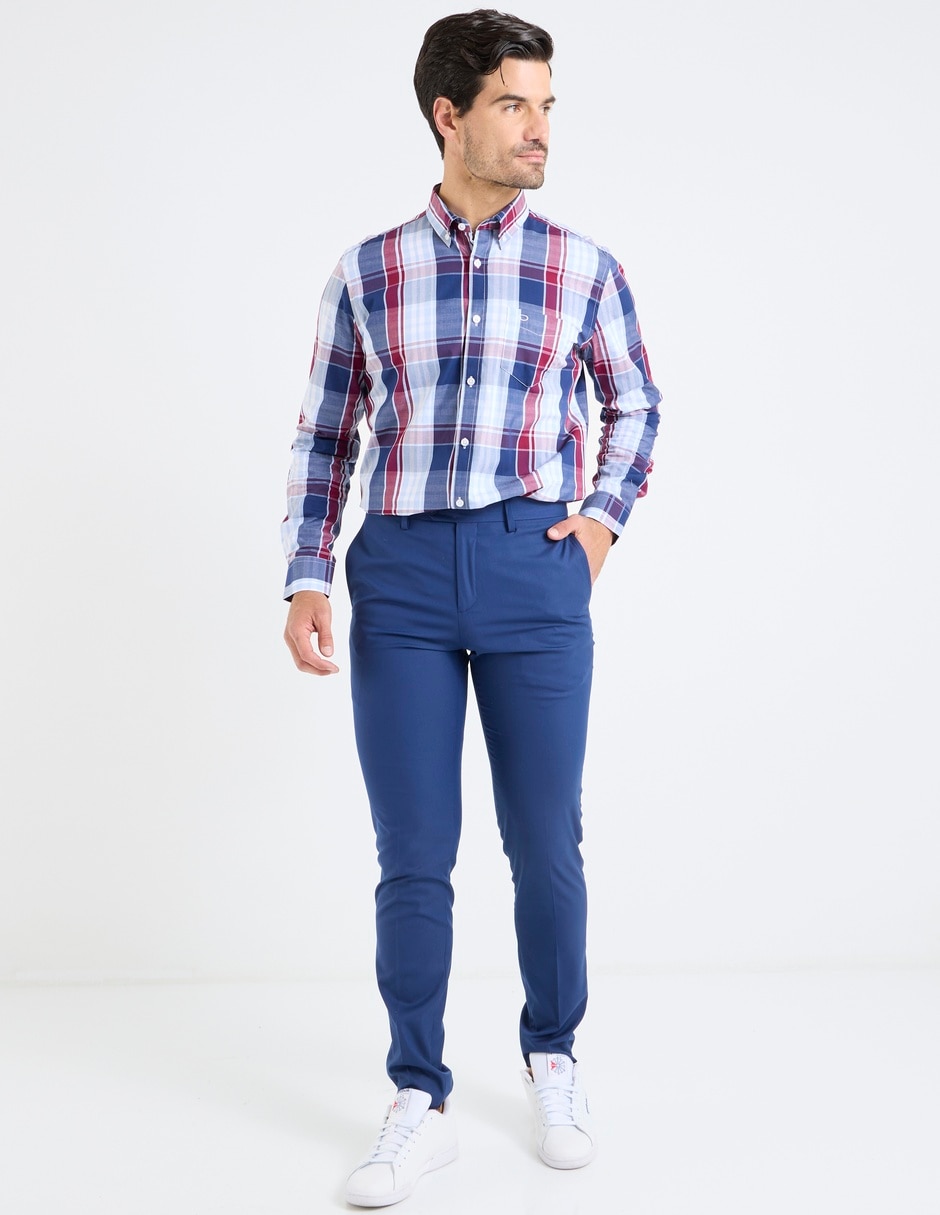 Pantalón de vestir slim para hombre 3