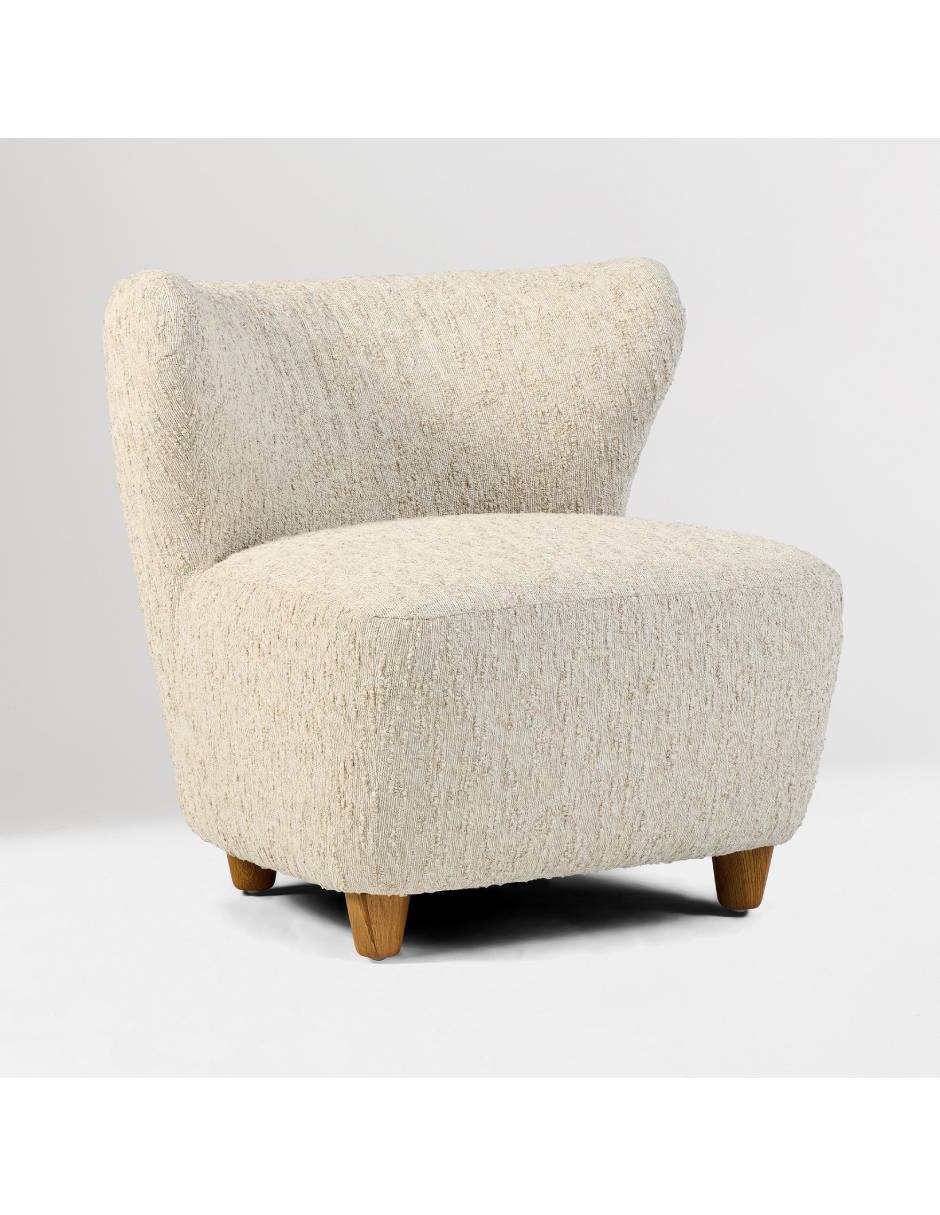 WEST ELM Silla Jodi Slipper De Madera De Pino