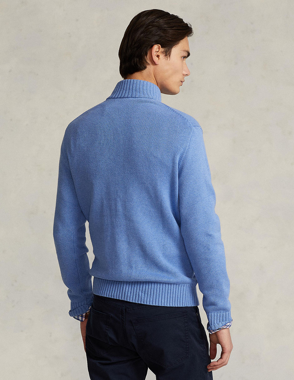Suéter Polo Ralph Lauren cuello con cierre para hombre