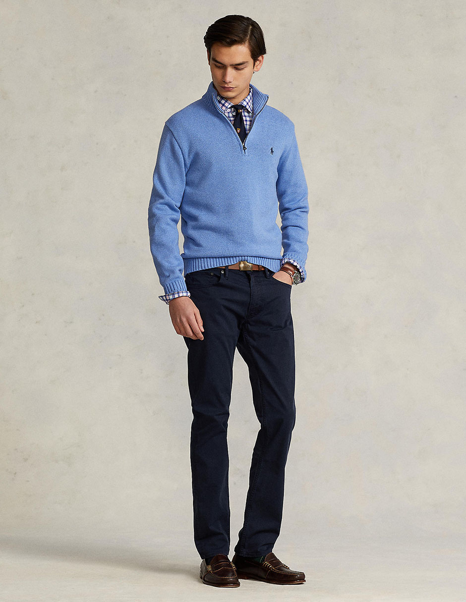 Suéter Polo Ralph Lauren cuello con cierre para hombre