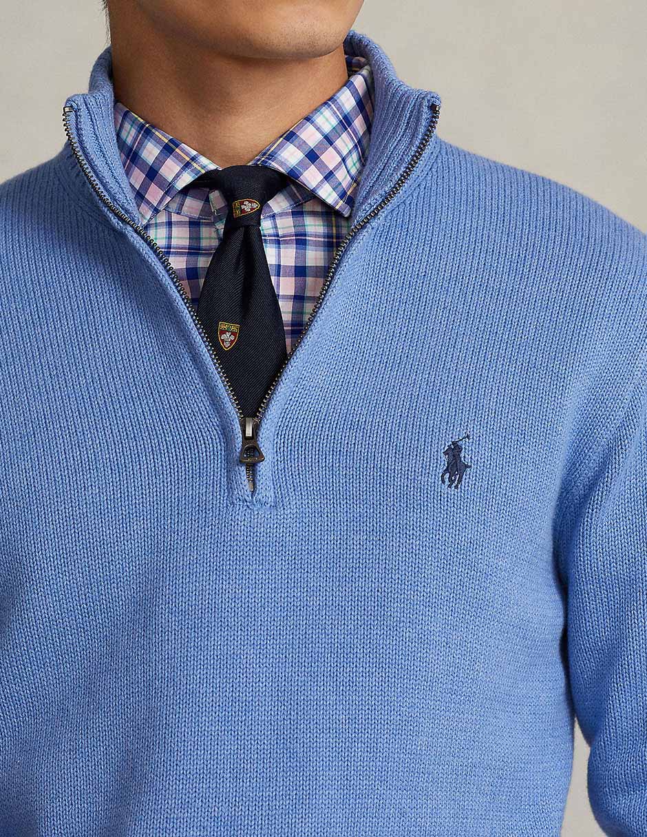Suéter Polo Ralph Lauren cuello con cierre para hombre