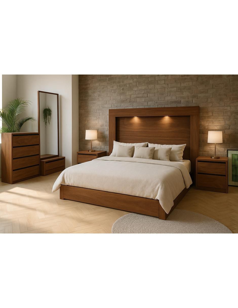 Set de buró Dargos Sochic de MDF