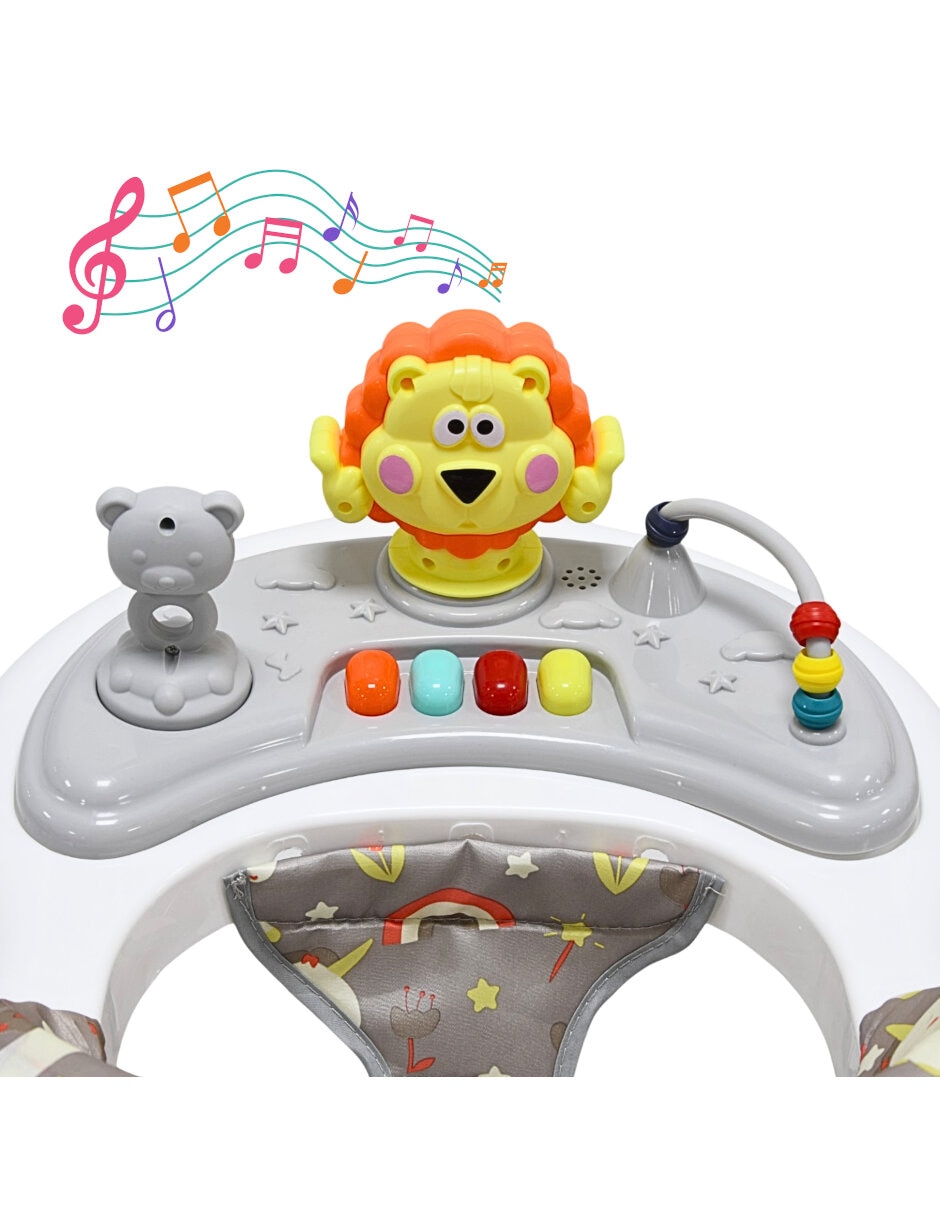 Andadera unisex musical león 3