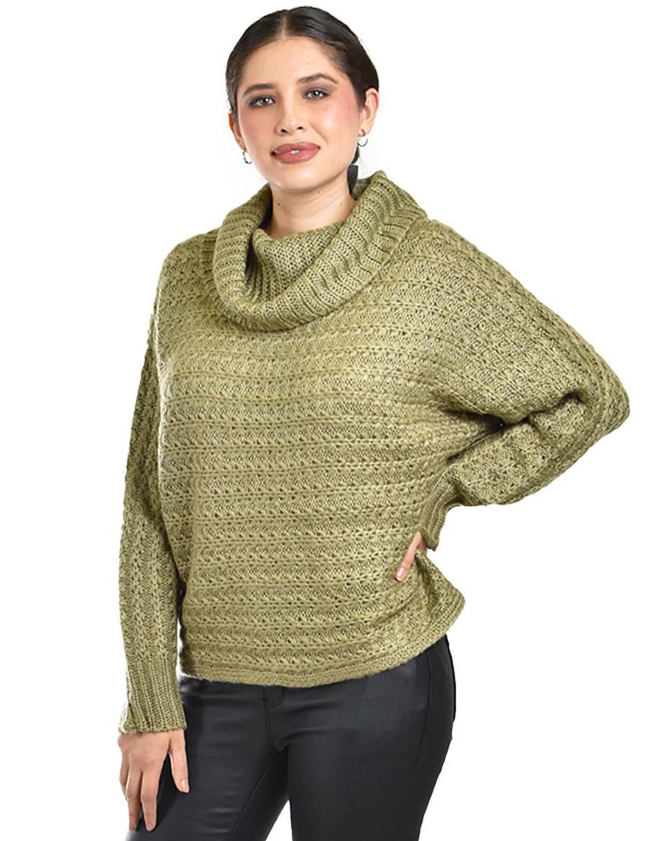 "suéter" "cuello" alto "para mujer" 5