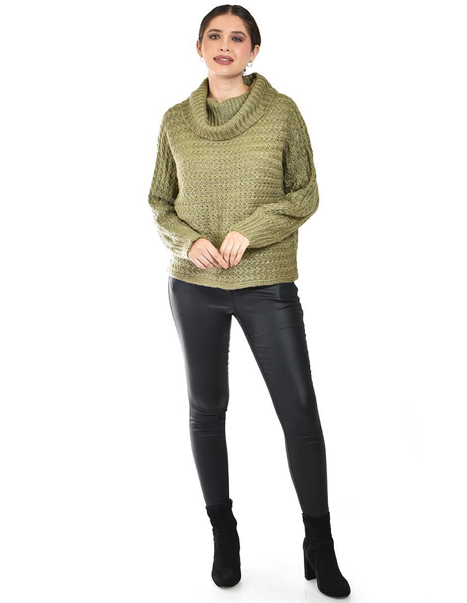 "suéter" "cuello" alto "para mujer" 2
