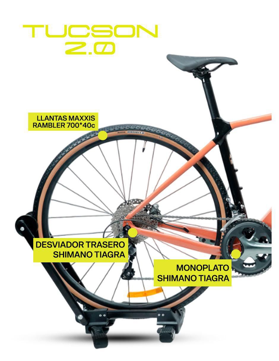 Bicicleta de montaña rodada 700 Tucson 2.0 52 Unisex 5
