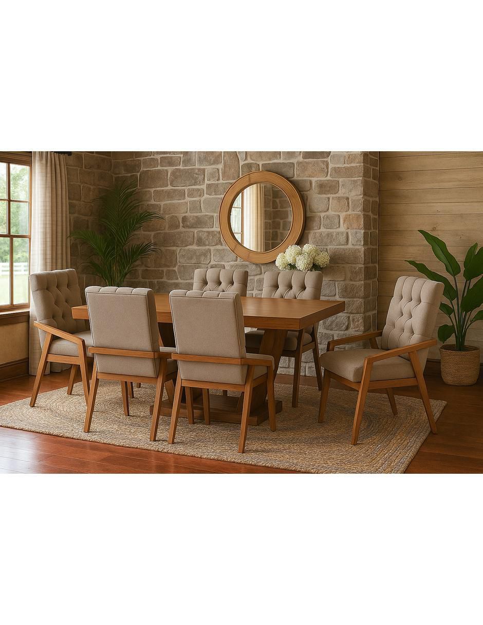Mesa de comedor armable 2