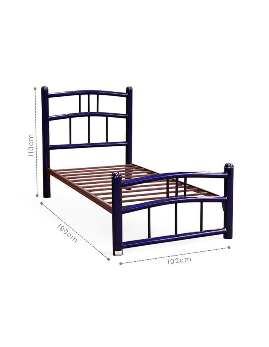 Cama Delhi Individual de acero 2