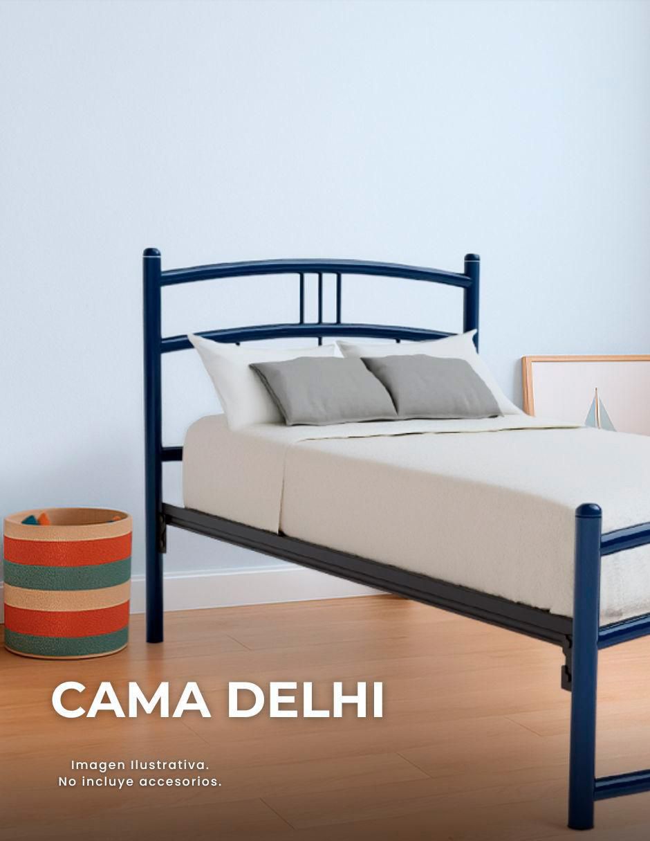 Cama Delhi Individual de acero 5