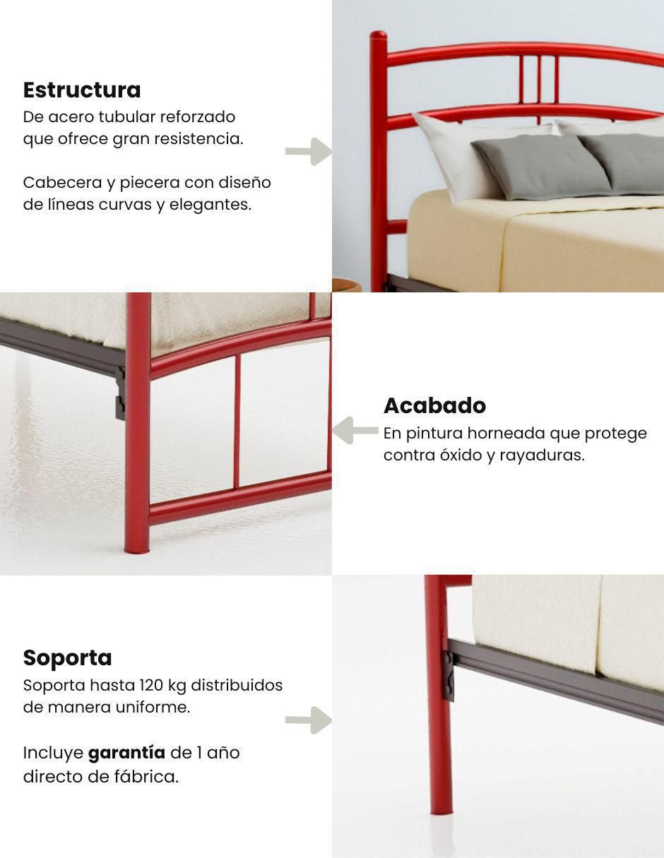 Cama delhi de acero 3