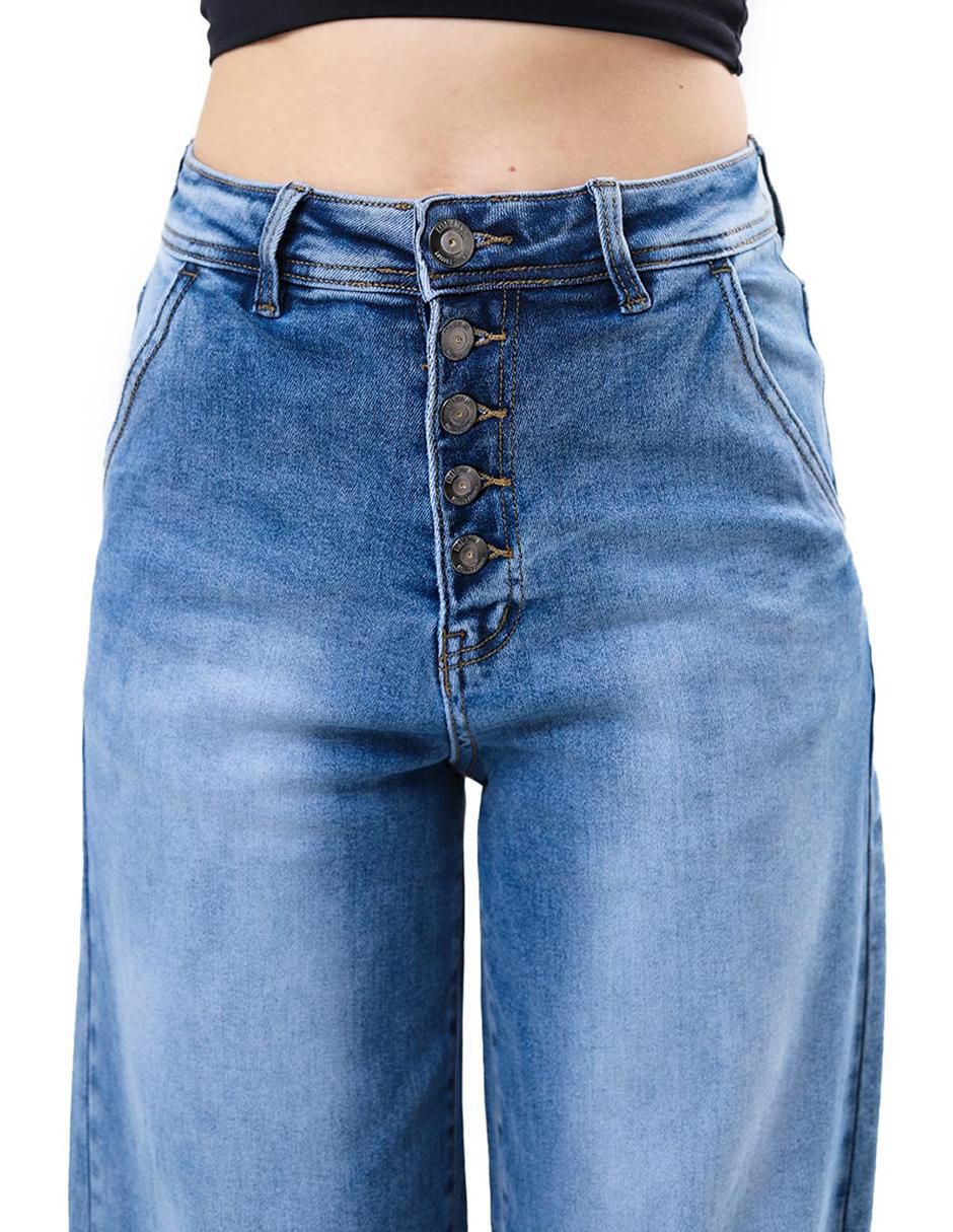 Jeans baggy j-kyr-4118-claro para mujer