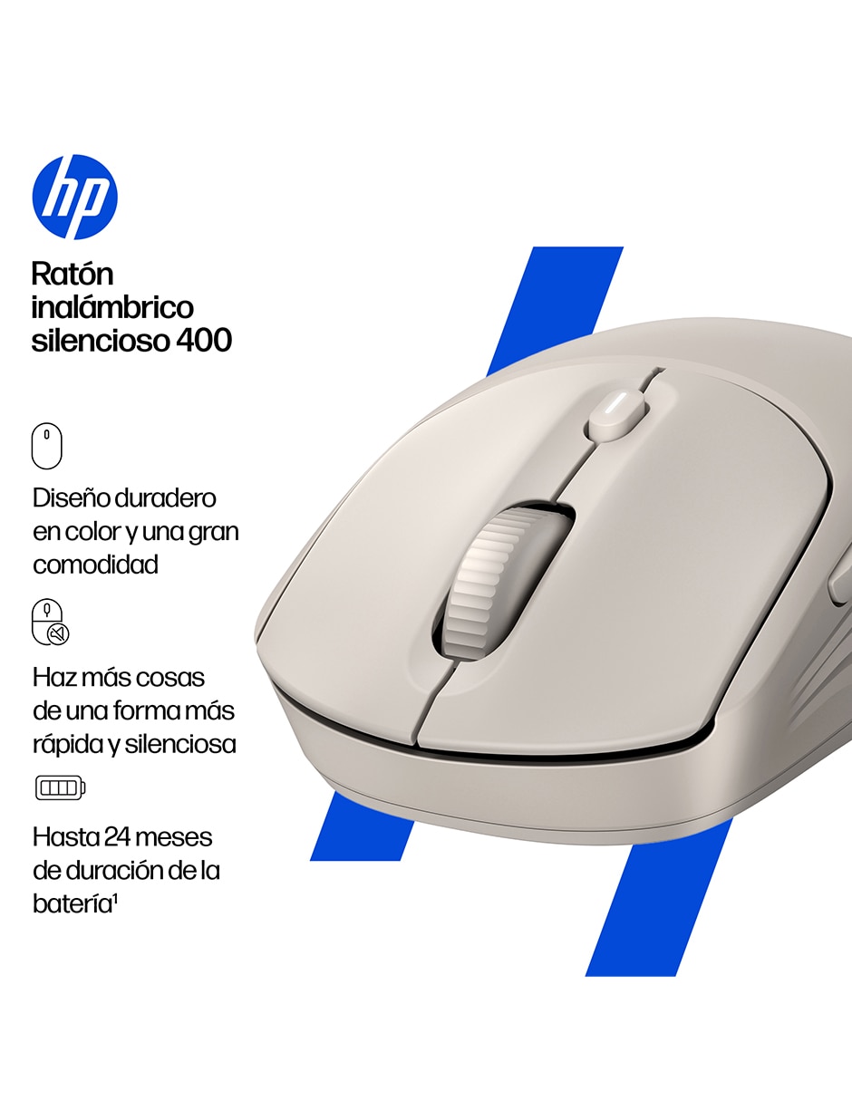 Mouse inalámbrico HP 400 silencioso AZ7B2AA