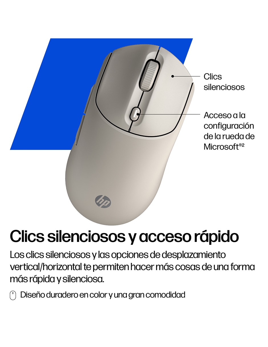 Mouse inalámbrico HP 400 silencioso AZ7B2AA