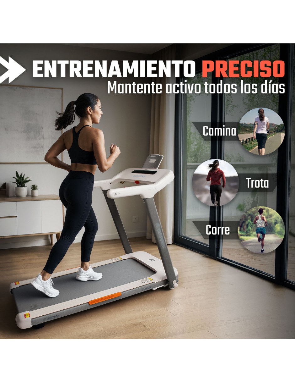 Caminadora semiprofesional Mkz-camiu2s plegable 4