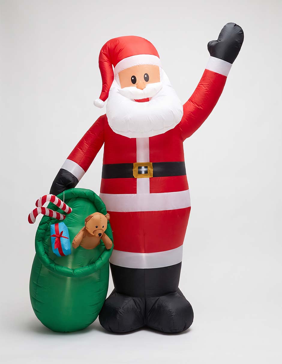 Inflable decorativo santa claus 1