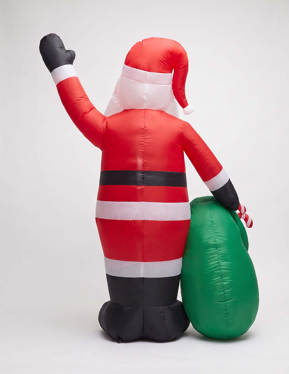Inflable decorativo santa claus