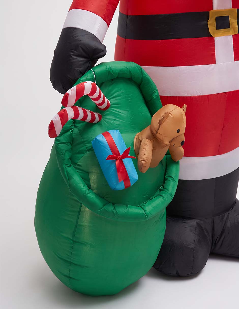 Inflable decorativo santa claus 3