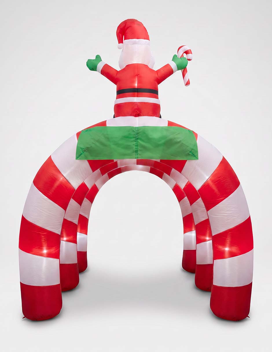 Inflable decorativo forma de santa claus 2