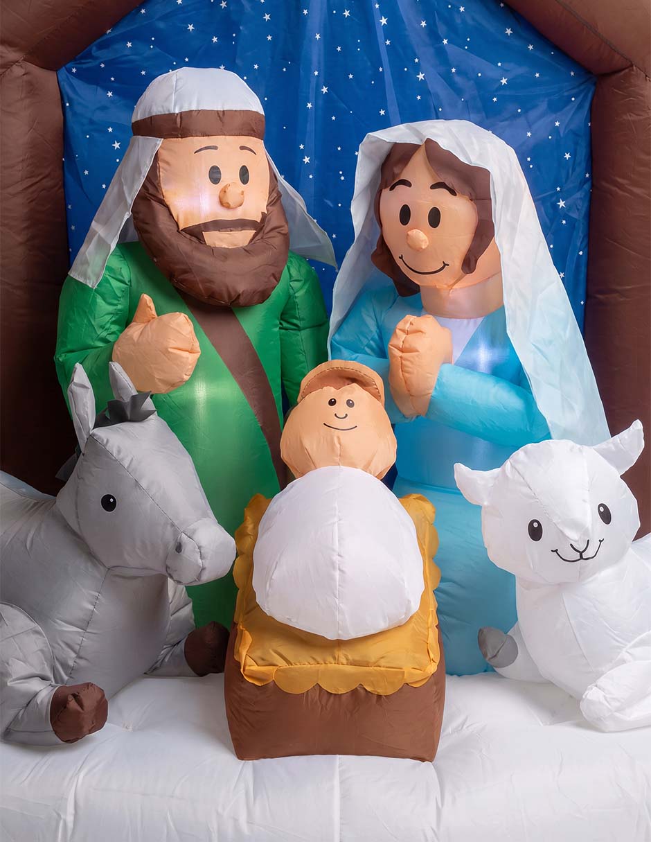 Inflable decorativo forma de nacimiento Inflable decorativo forma de nacimiento