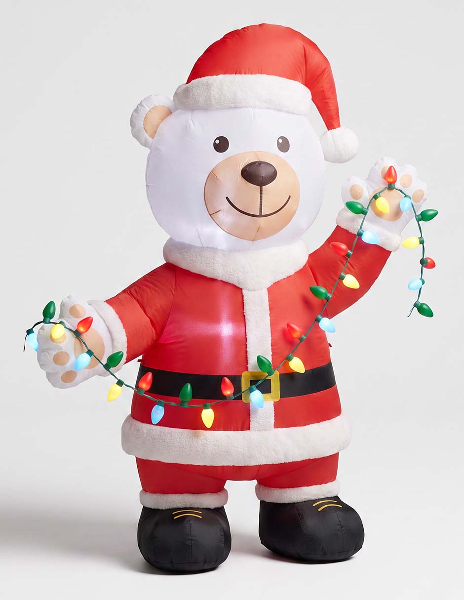 Inflable decorativo Santa Claus 1
