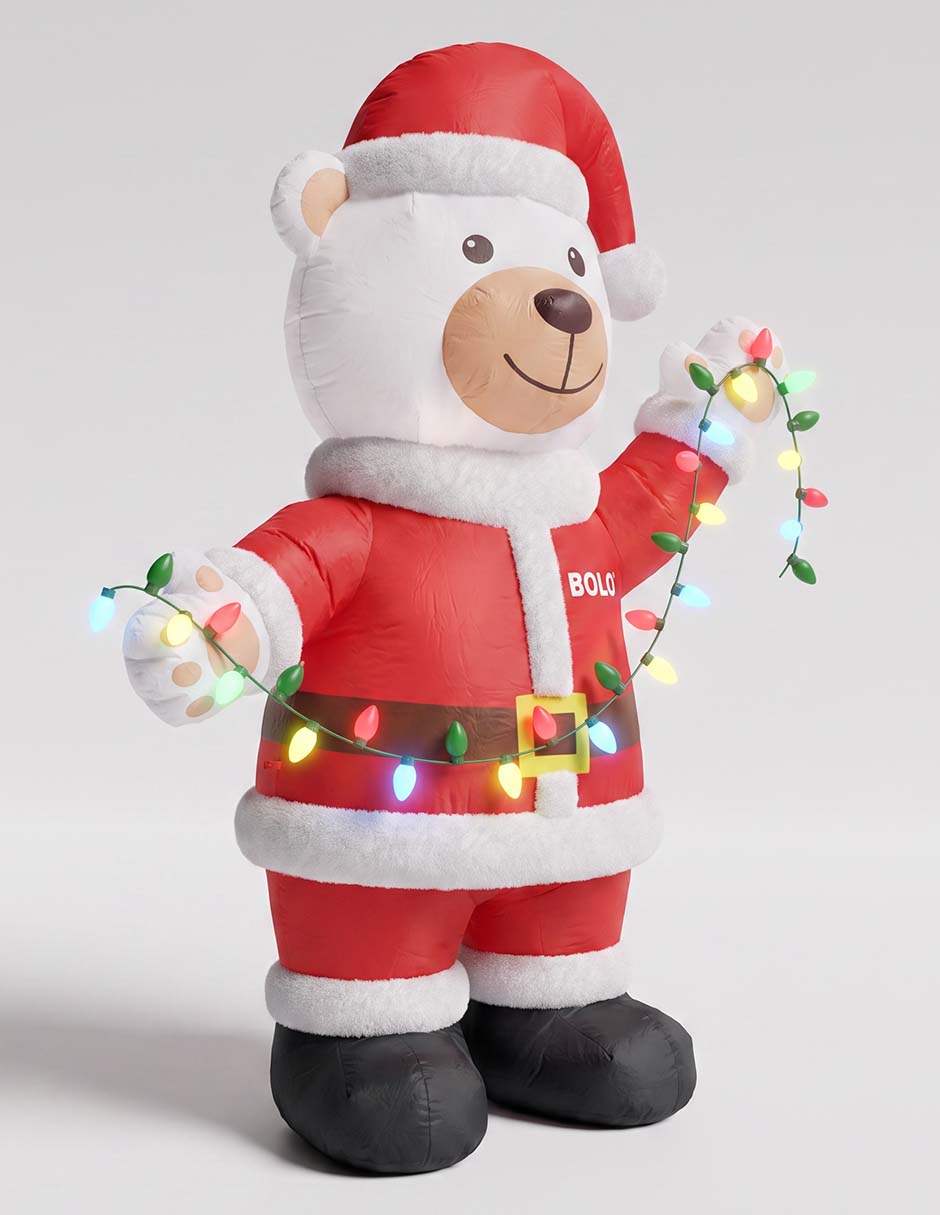 Inflable decorativo Santa Claus 2
