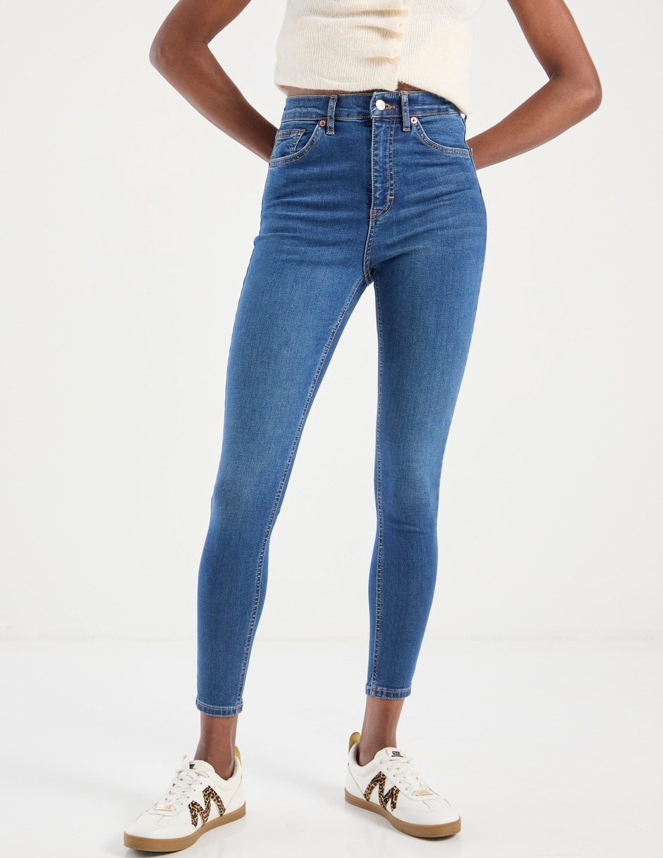 Jeans skinny para mujer 1