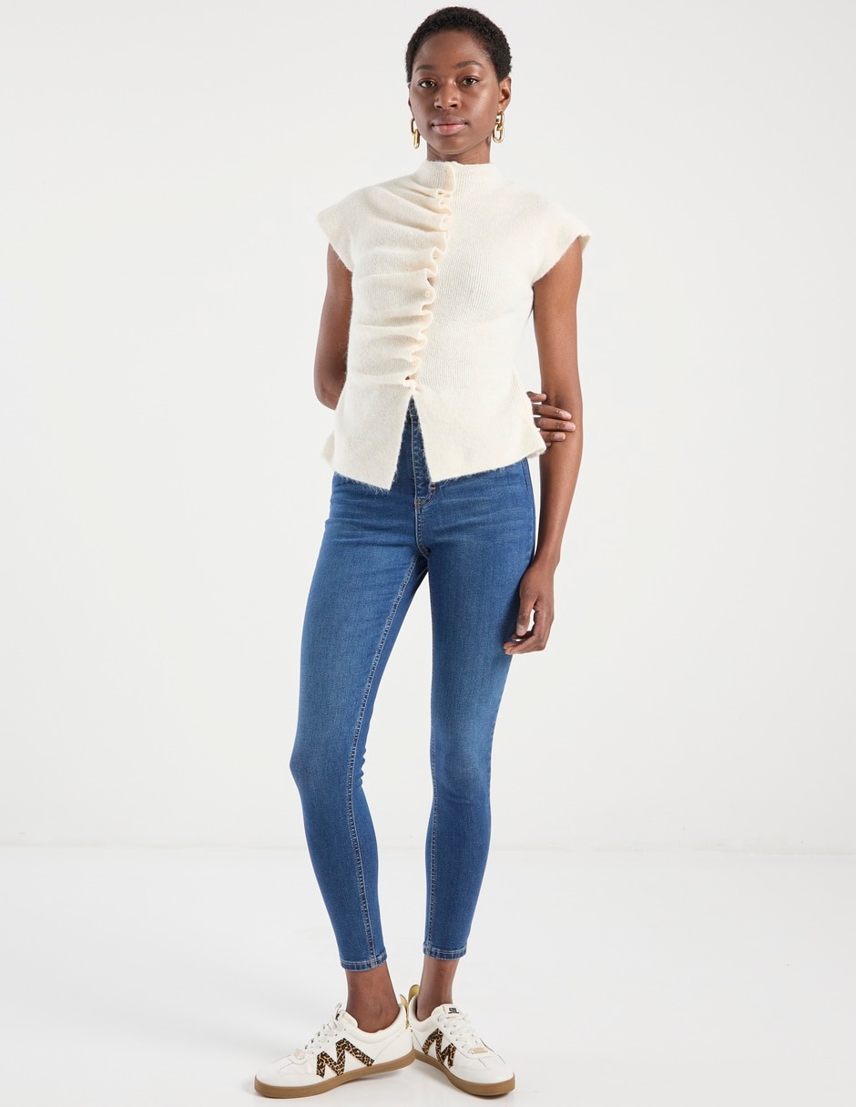 Blusa manga corta para mujer 7