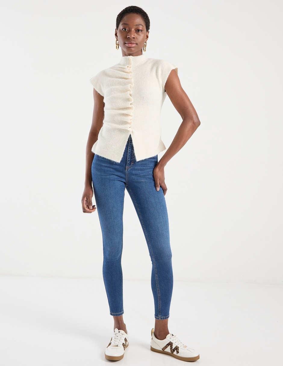 Blusa manga corta para mujer 8