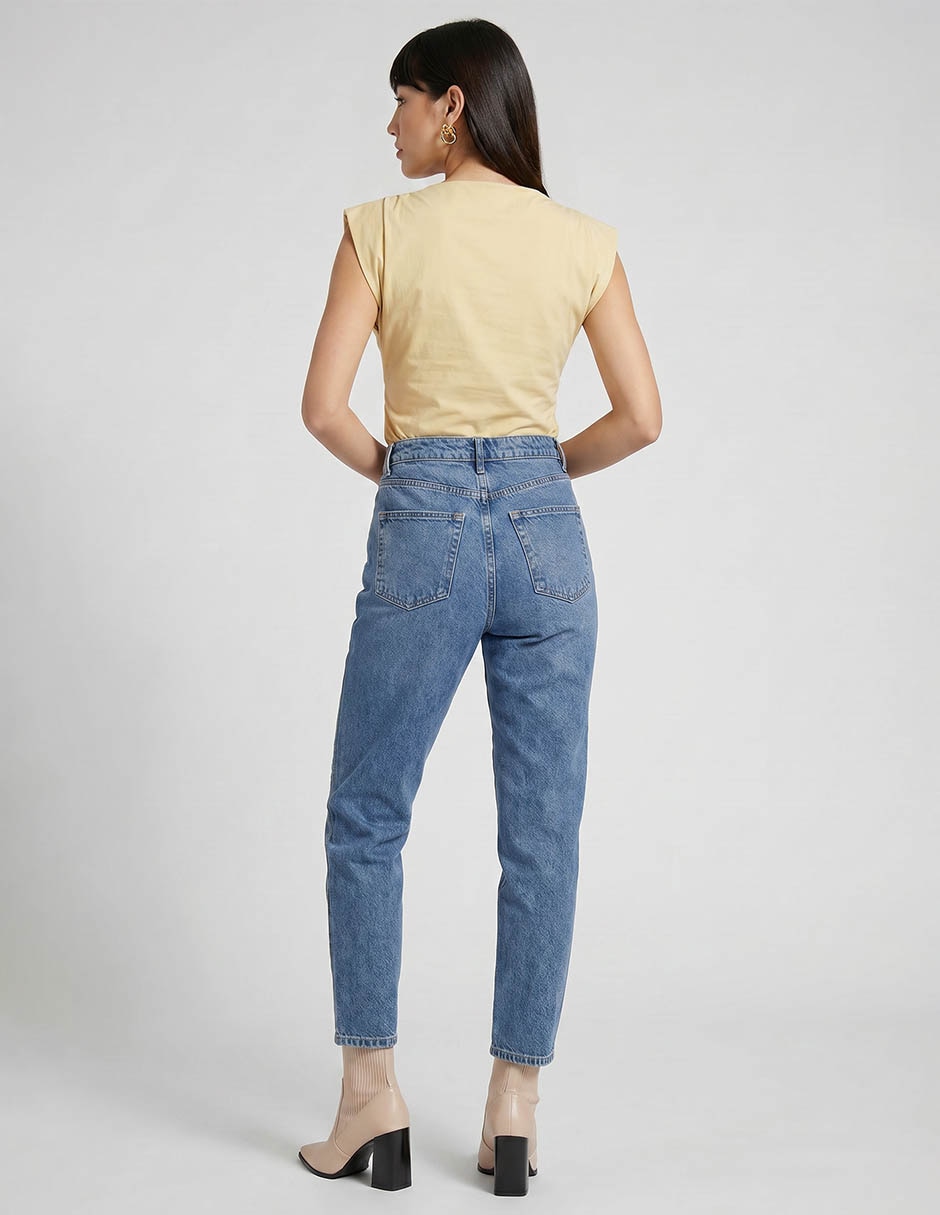 Jeans capri slim para mujer 2