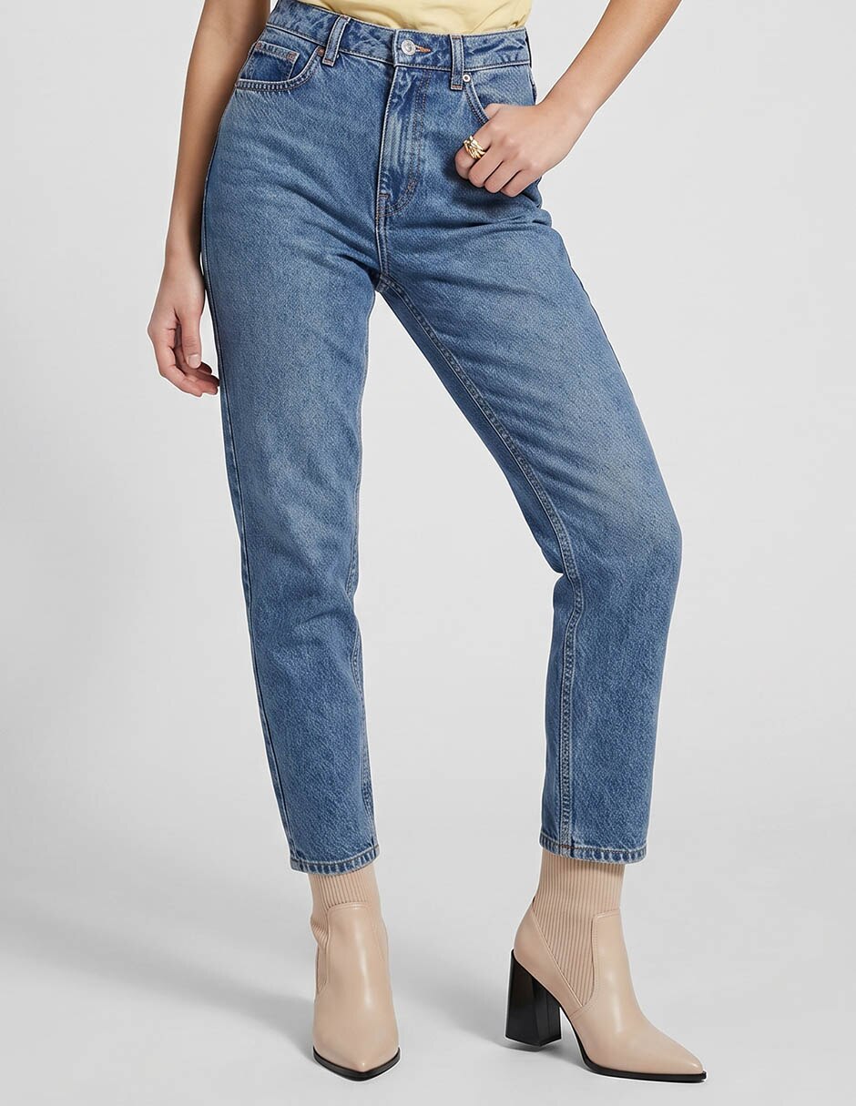 Jeans capri slim para mujer Jeans capri slim para mujer