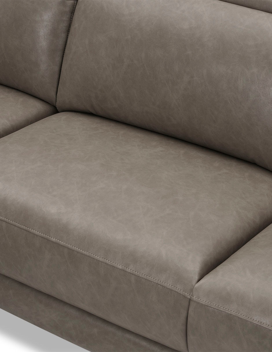 Sala modular izquierda Naomi Kuka de vinipiel