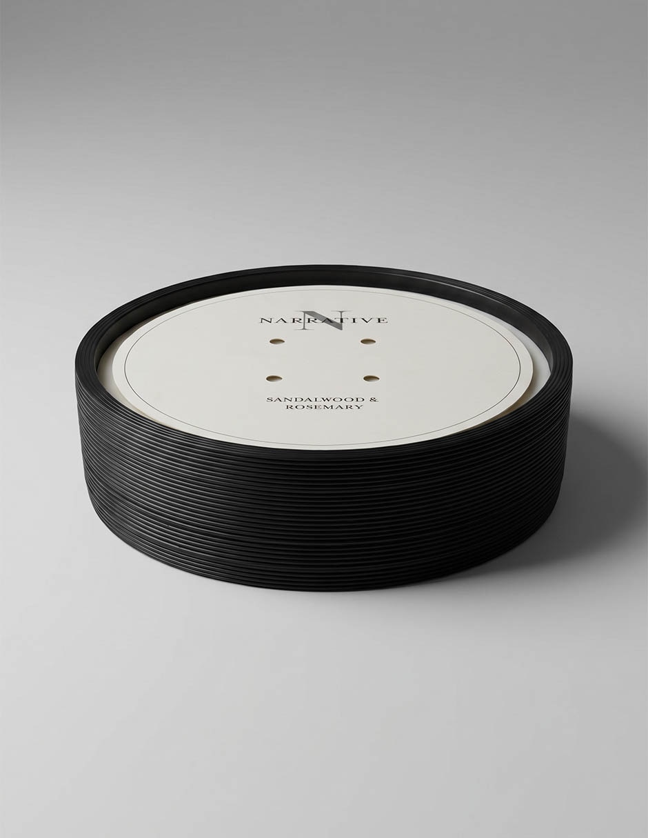 Vela aromática aroma sandalo