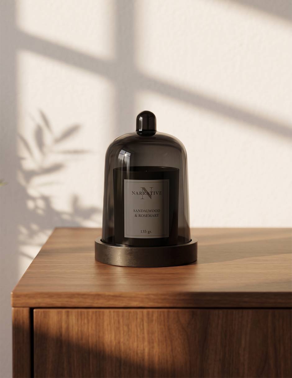 Vela aromática aroma sándalo Vela aromática aroma sándalo
