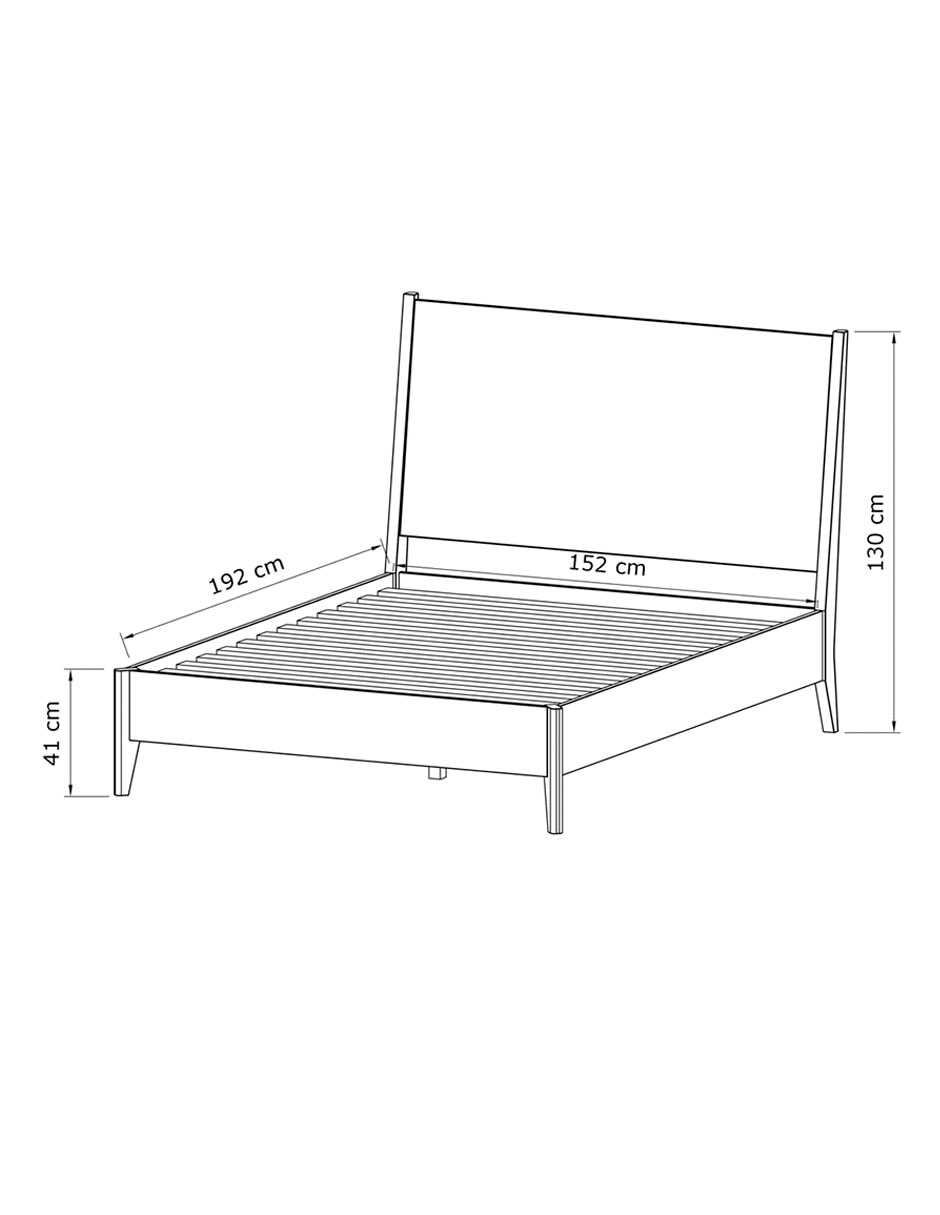 Cama de madera