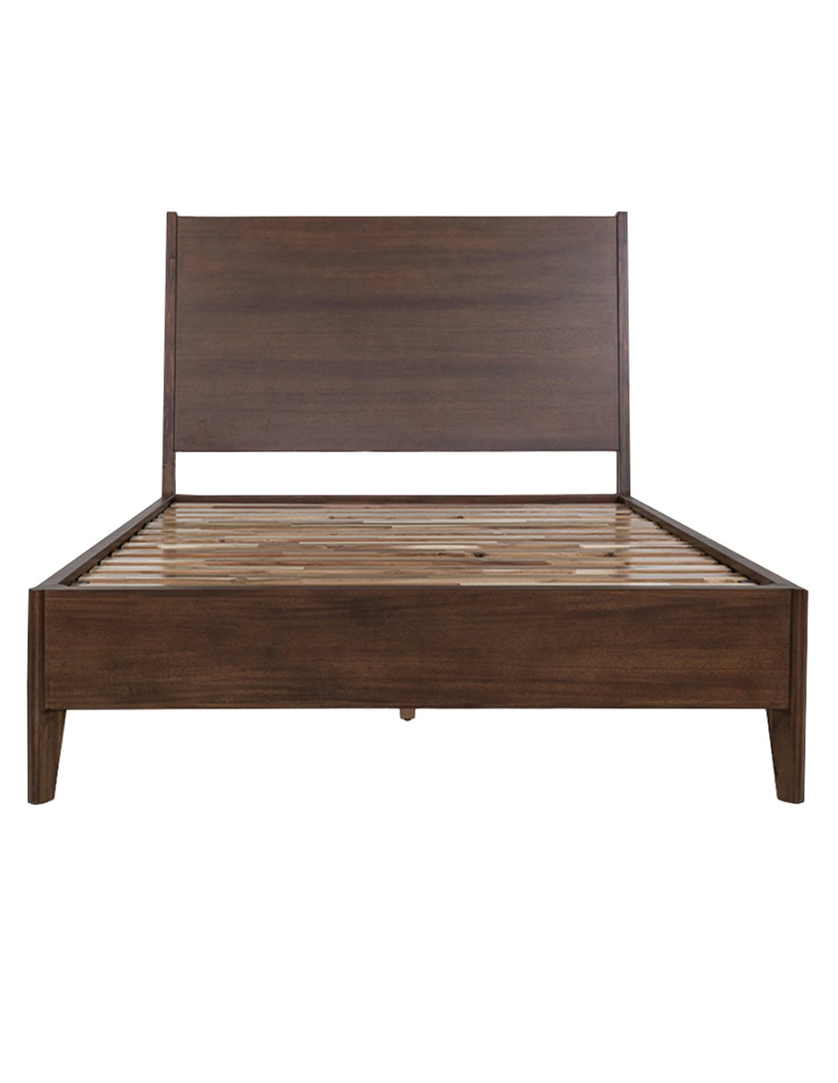 Cama de madera matrimonial 1