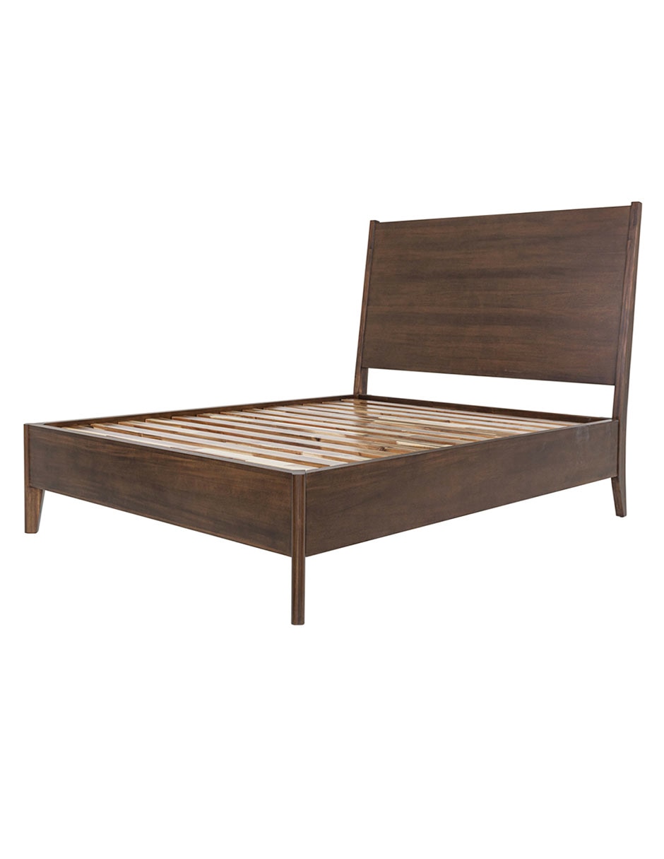 Cama de madera matrimonial 2