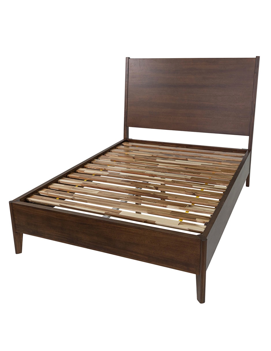 Cama de madera matrimonial