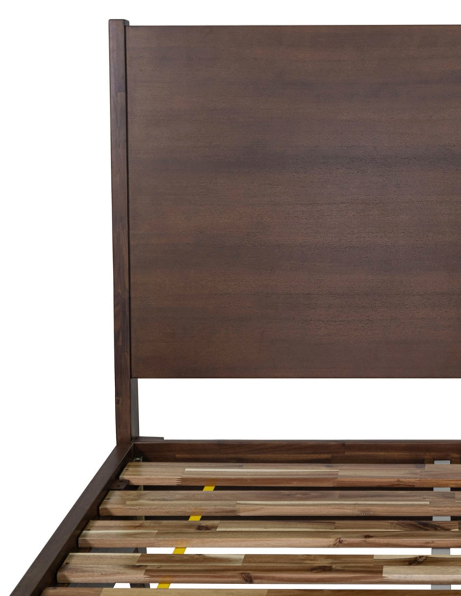 Cama de madera matrimonial 6